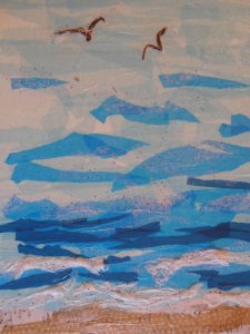 Waves and seagulls are 3D